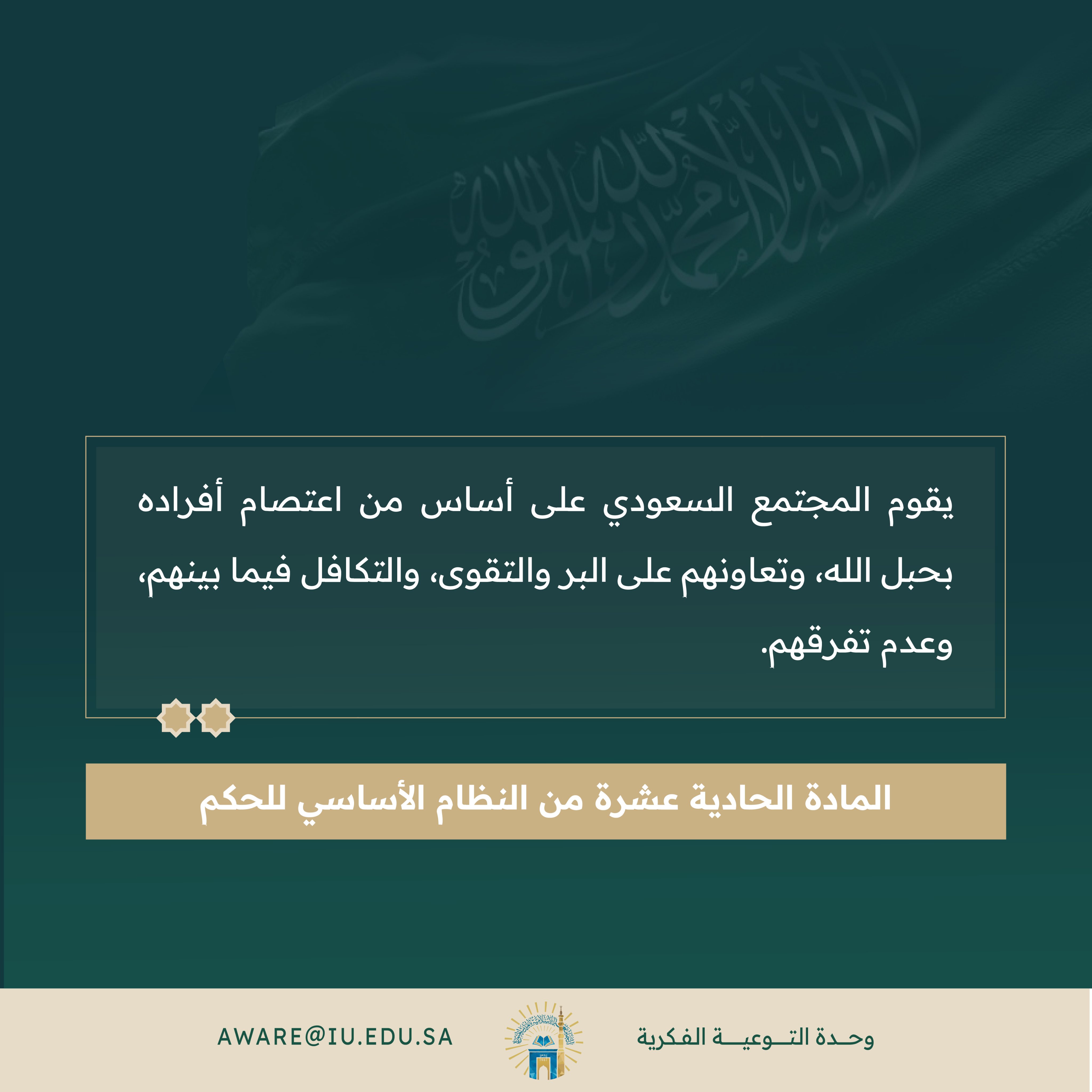 المادة الحادية عشرة من النظام الأساسي للحكم